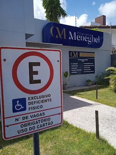 Estacionamento gratuito do cartório para clientes